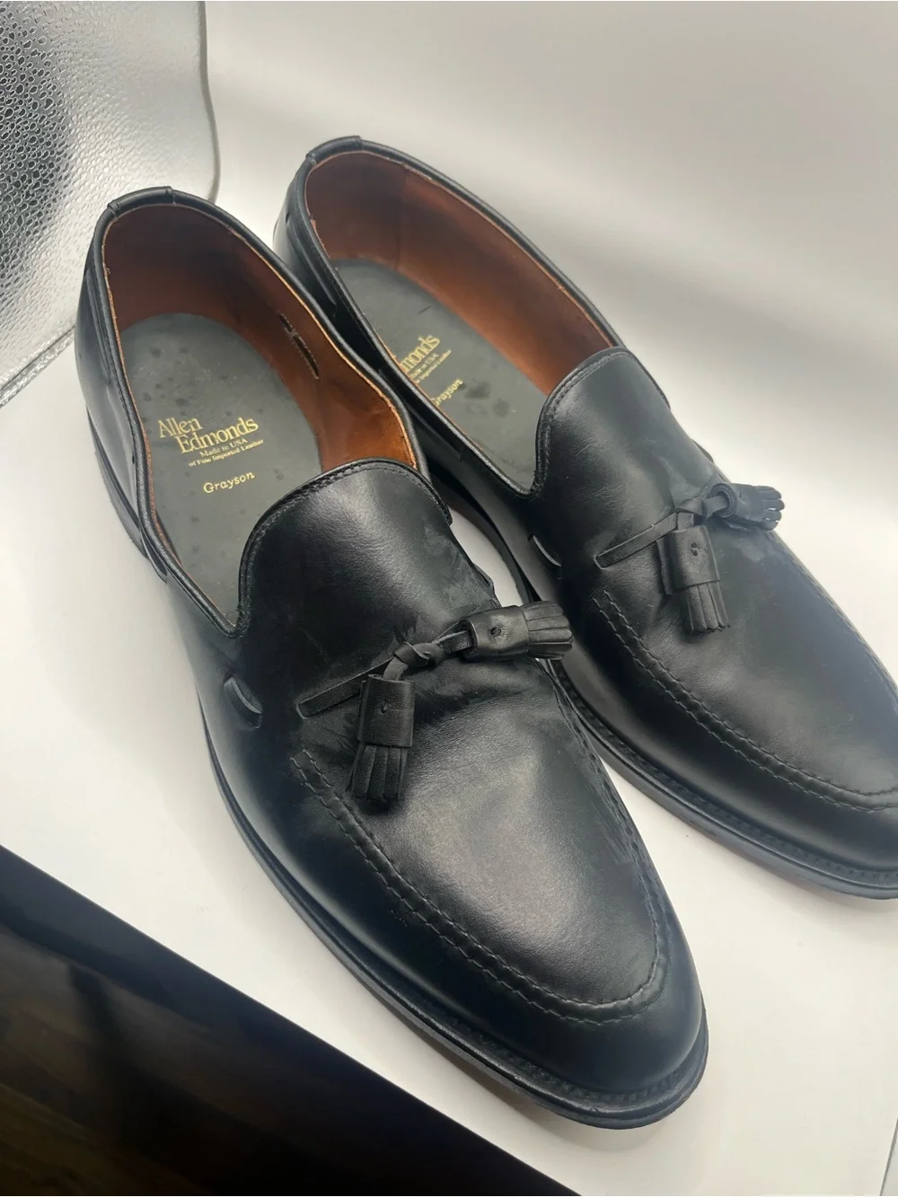 Allen Edmonds Grayson Loafers Men’s Size 14